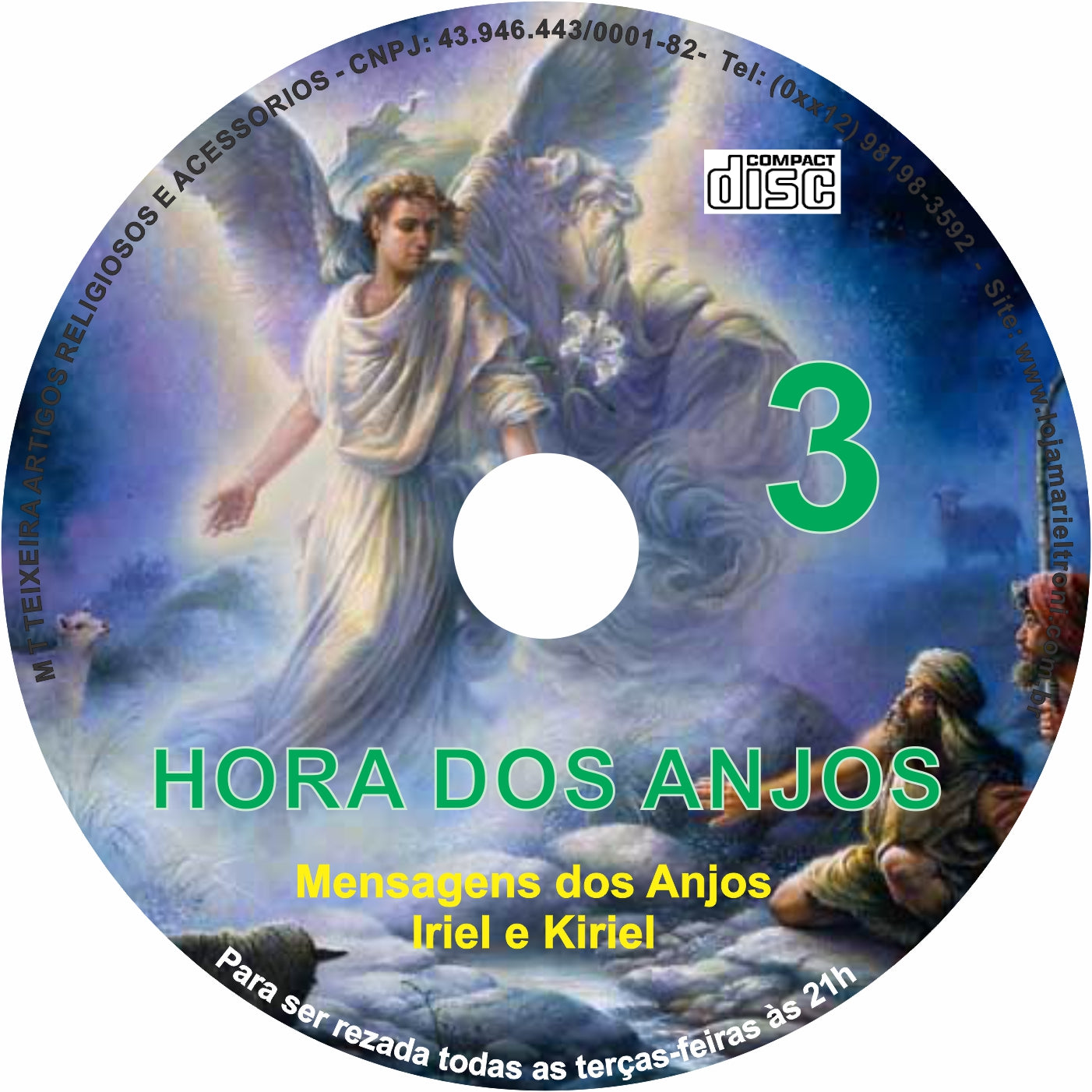 CD Hora dos Anjos 3 CD Hora dos Anjos 3